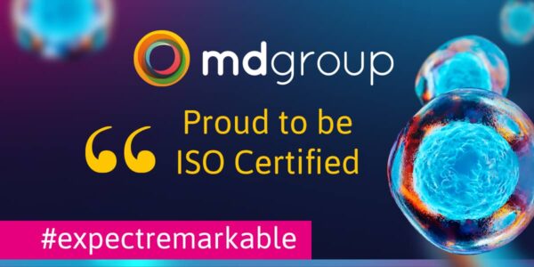 mdgroup - Proud to be ISO certified