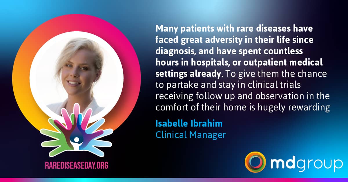 Isabelle Ibrahim, Clinical Manager at mdgroup