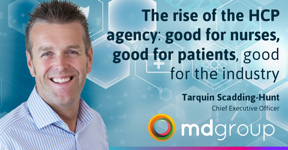 image of mdgroup CEO tarquin scadding hunt smiling