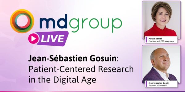 mdgroup live episode 3: Jean-Sébastien Gosuin, Patient-Centered Research in the Digital Age