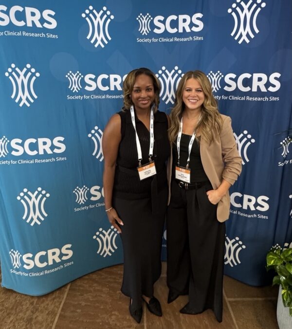 LaQuinta Jernigan, CCO, & Amy Hessenthaler, Senior Director of Operations Patient Services at SCRS West